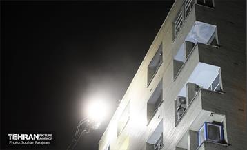 آتش سوزی در خیابان بهار تهران 43