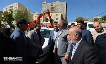 بازدید شهردار تهران از پروژه‌های عمرانی شهری 17