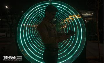 تهران غرق در نور 15