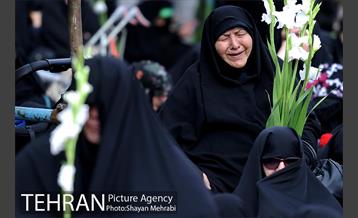 عزاداری شهادت حضرت زهرا(س) در میدان فاطمی  15