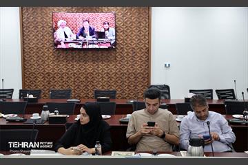 نشست خبری نخستین جایزه بزرگ ملی پویانمایی آب و آتش 20