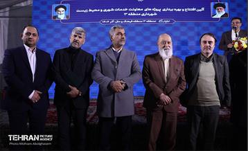 افتتاح پروژه‌های خدمات شهری و محیط زیست شهرداری منطقه ۳ 15