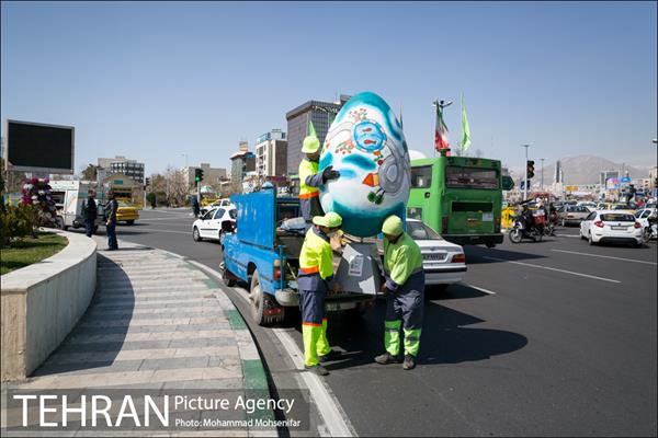 آماده سازی تهران در آستانه نوروز ۹۸ 3