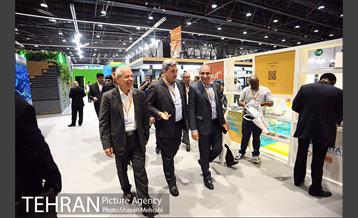بازدید پیروز حناچی از نمایشگاه مجمع جهانی شهری در ابوظبی امارات 11