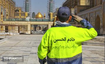 حضور نیروهای خادم الحسین(ع) در نجف اشرف 3