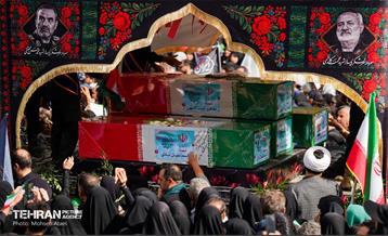 تشییع شهدای اقتدار ملی در تهران 31