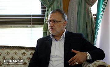 دیدار وزیر امور محلی و محیط‌زیست سوریه با شهردار تهران