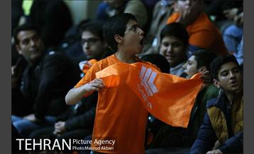 دیدار تیم های والیبال سایپا تهران و صالحین ورامین