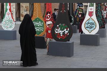 پنجمین رویداد نقاشی و خط نگاره های عاشورایی و جنگ رمضان 14