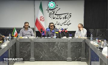 بازدید اصحاب رسانه از روند اجرایی پروژه احداث خط ۱۰ متروی تهران 5