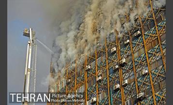 آتش سوزی در ساختمان پلاسکو -1 11