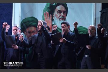اجتماع مردم تهران در قدردانی از همراهی حزب الله لبنان 17