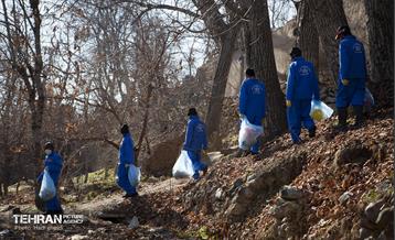دومین روز اجرای طرح ضربتی پاکسازی دره فرحزاد 10