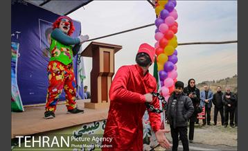 آیین غرس پنچ هزار اصله نهال در اراضی جنگل لویزان 19