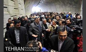 افتتاح پروژه زیرگذر استاد معین 11