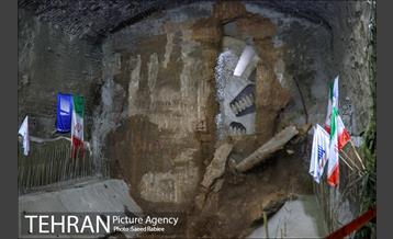 ورود ماشین حفار تونل به ایستگاه میدان حضرت عبدالعظیم الحسنی(ع) در خط 6 مترو 21