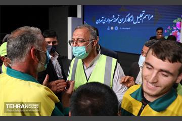 مراسم تجلیل از کارگران نمونه شهرداری تهران 34
