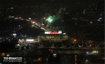 نور افشانی پایتخت از فراز برج میلاد  24