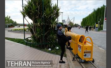 پیاده روی ۷۰۰ نفری در اراضی عباس آباد 13