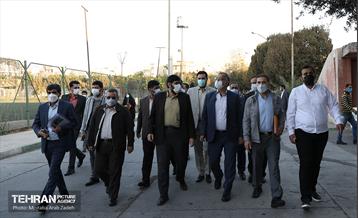 بازدید شهردار تهران از منطقه 14