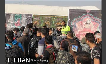 فعالیت های منطقه 2 شهرداری تهران در شهر کوت عراق برای زائرین اربعین حسینی 5