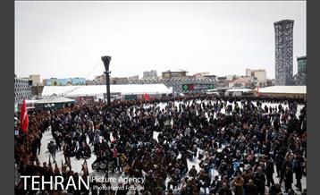 آیین سنتی سمنو پزان در میدان امام حسین (ع) 11