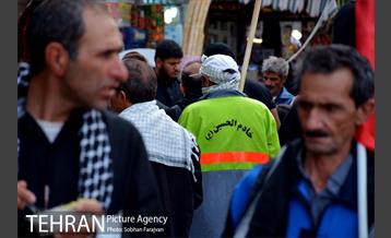 خدمات رسانی شهرداری تهران در شهر نجف 6