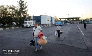 آیین بدرقه کاروان اعزامی اتوبوس های خادم الحسین (ع) 1