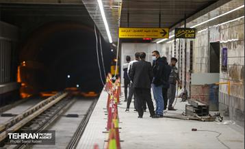 توسعه متروی تهران؛ ایستگاه توحید 22