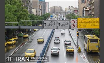 بازگشایی پل کریمخان پس از مرمت 2