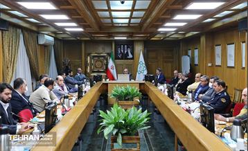 جلسه شورای حمل و نقل و ترافیک شهر تهران 13