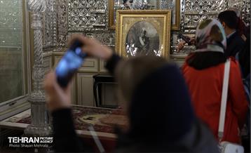 نمایشگاه «رخ دوست»تور تهرانگردی وابستگان نظامی سفارتخانه‌های خارجی مقیم تهران 20