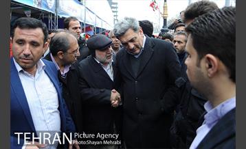 حضور شهردار تهران در راهپیمایی یوم الله 22 بهمن 5