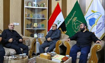 دیدار نماینده شهردار تهران با تولیت های مسجد کوفه و مزار میثم تمار 5