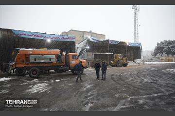 عملیات برف‌روبی در پایتخت 20