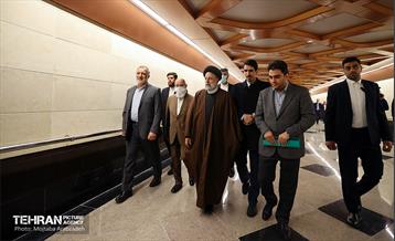 آیین بهره‌برداری از ۱۱ کیلومتر خط مترو 14