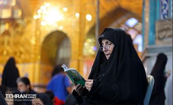 احیای شب بیست‌ویکم ماه رمضان امامزاده پنج تن لویزان 68