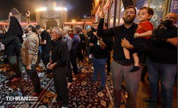 مراسم عزاداری مسلمیه در حرم حضرت عبدالعظیم (ع)