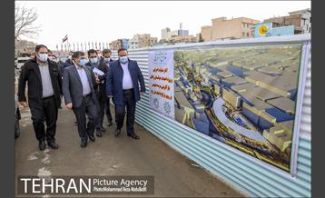 بازدید صبحگاهی سرپرست منطقه ۸، از پروژه‌های عمرانی منطقه 15