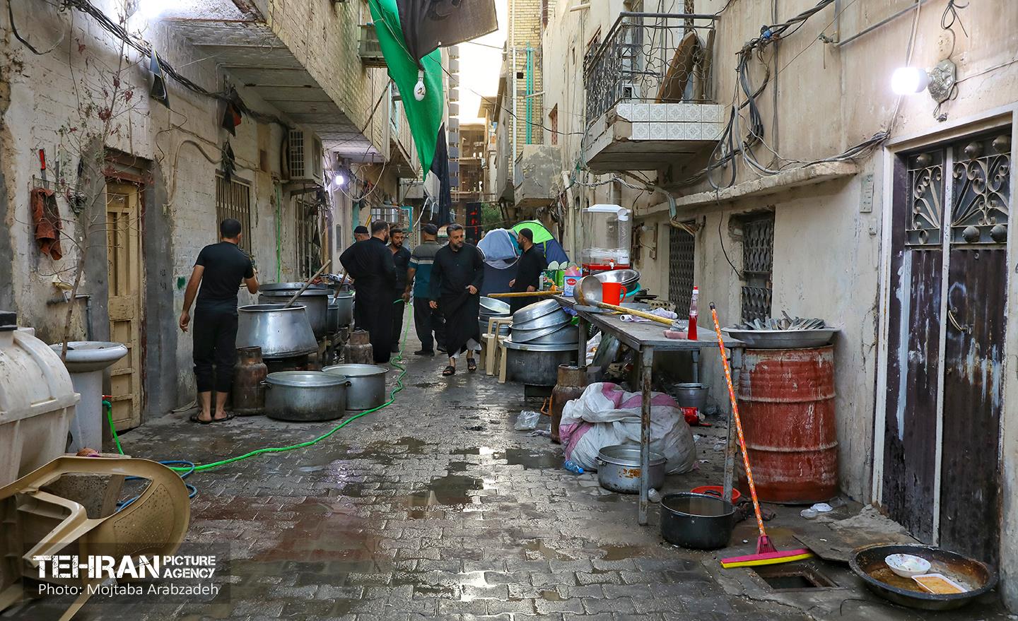 جمع آوری موکب های مردمی در شهر کربلا 11