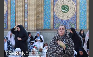 اقامه نماز عید فطر امامزاده صالح 2