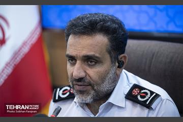 نشست خبری مدیرعامل سازمان آتش‌نشانی 15