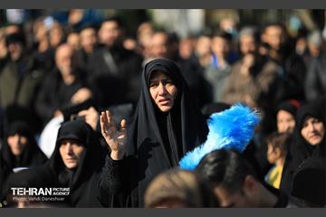 عزاداری شهادت حضرت فاطمه(س) در منطقه 17 21