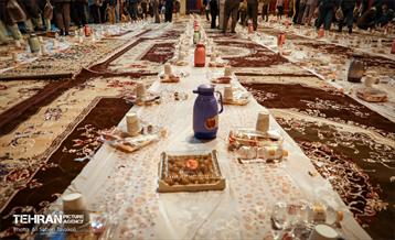 ضیافت افطاری پرسنل بهشت حضرت زهرا(س) 13