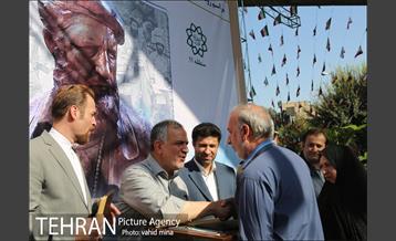 رونمایی از سردیس شهید سید مجتبی هاشمی 10