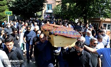 تشییع پیکر بابک برزویه 31